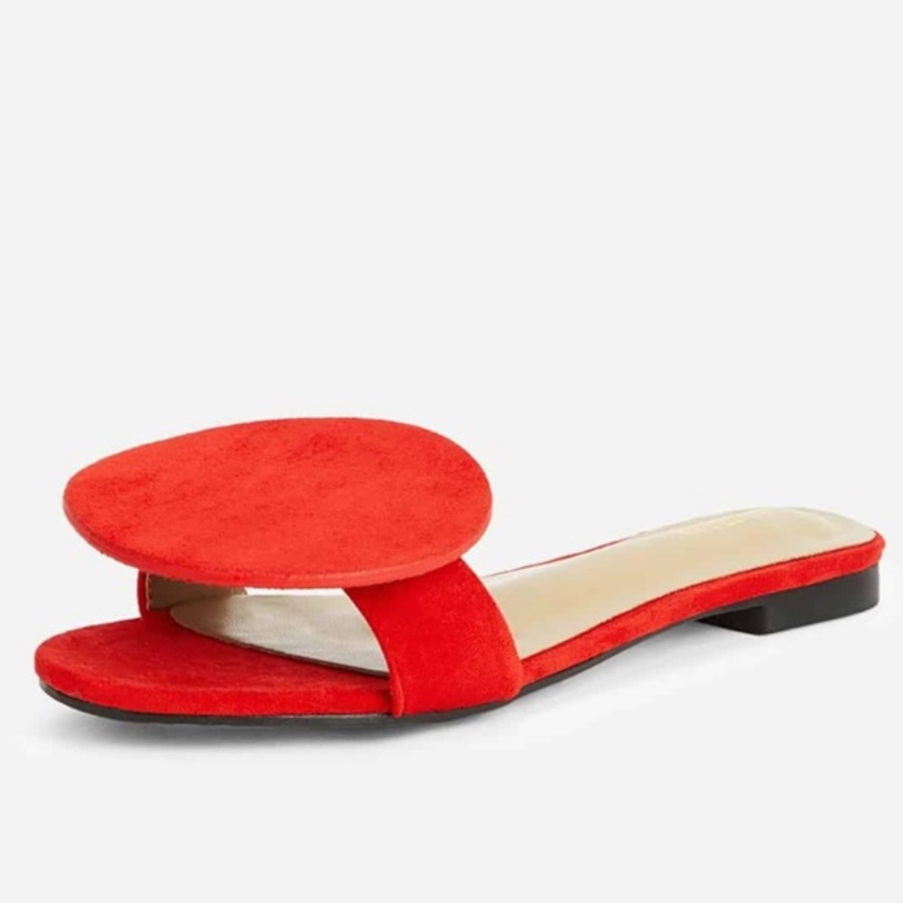 Shein Asymetrical Flat Rond Carre Style Mismatched - Picture 4 of 5